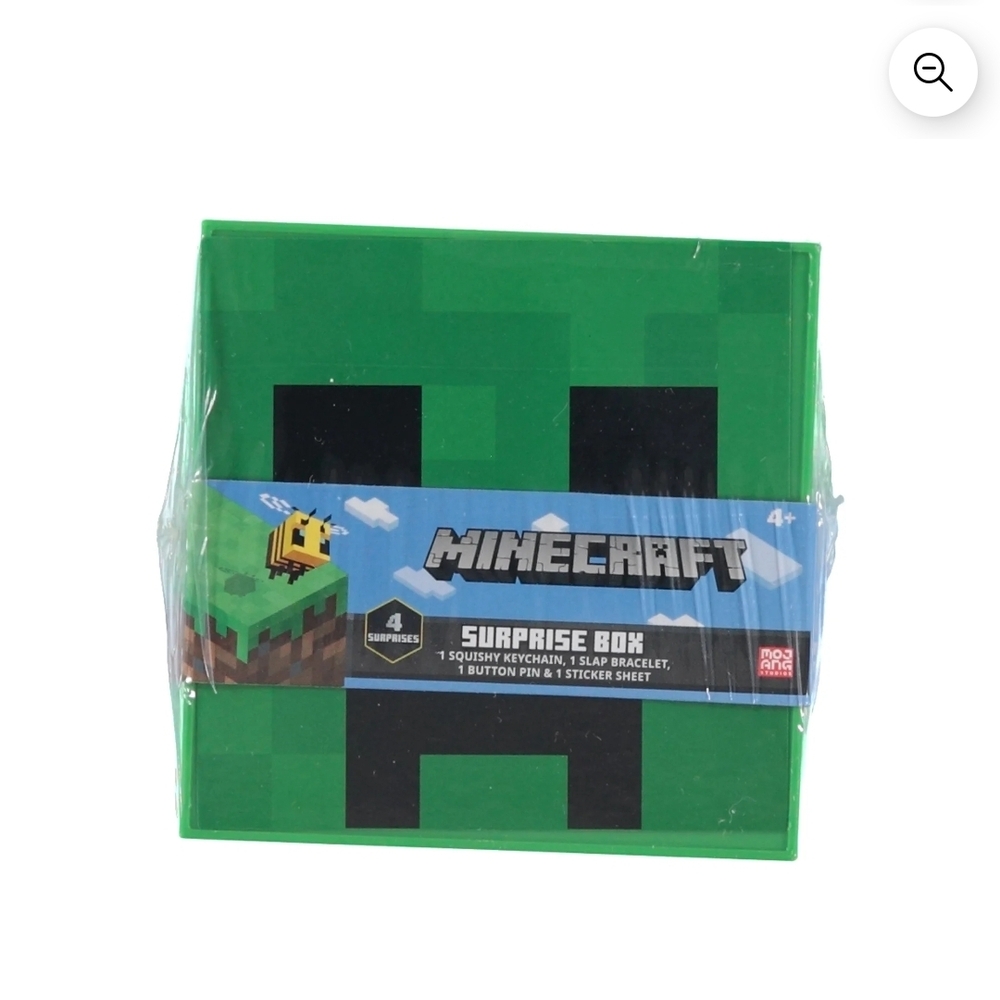Minecraft Kids Green Creeper Surprise Box - Minecraft Brand